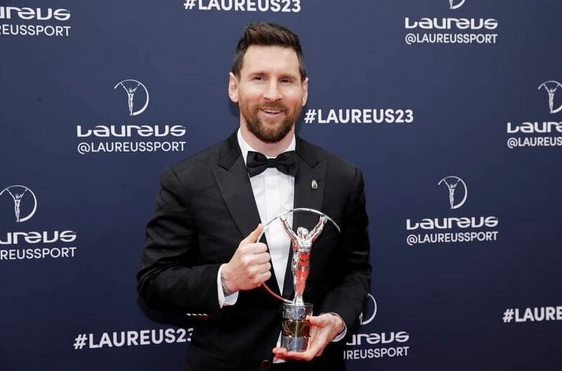 Messi đi giải Oscar thể thao lần 2